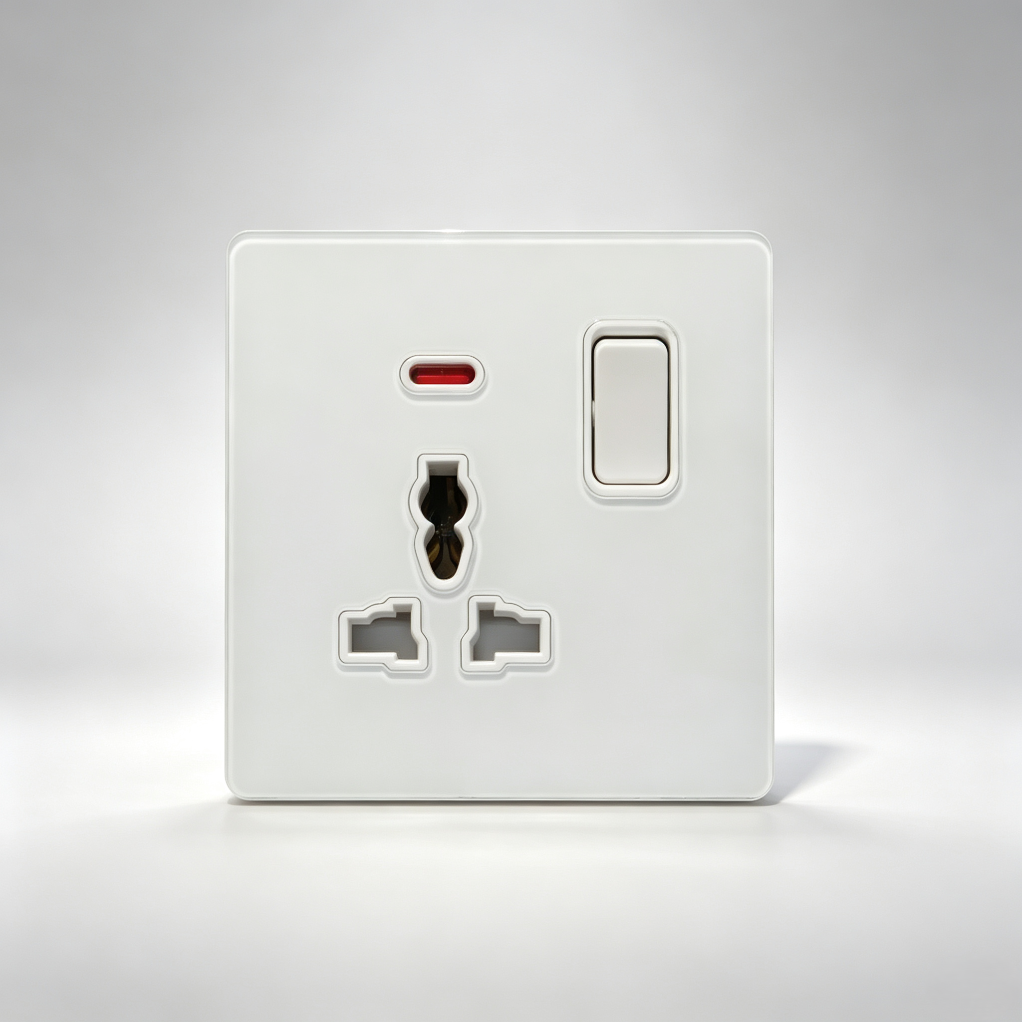 Universal Switch Socket with Neon(A8)